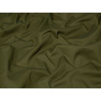 Minerva Core Range Stretch Woven Cotton Twill Fabric Olive Green