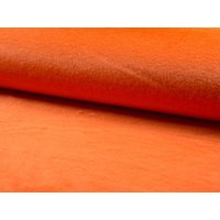 Deadstock Luxury Super Soft Faux Fur Fabric Orange