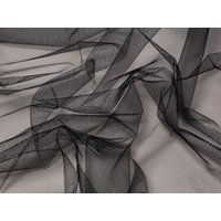 Minerva Core Range Dress Net Fabric Black