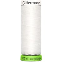 Gutermann Recycled rPET Eco Sewing Thread 800 White