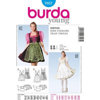 Burda Paper Sewing Pattern 7057