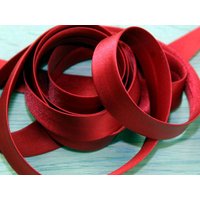 Prym Duchesse Satin Bias Binding Tape Red