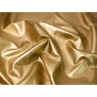 Minerva Core Range Soft Faux Leather Fabric Metallic Gold