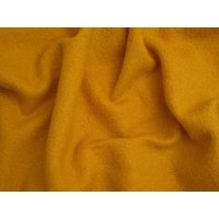 Minerva Core Range 100% Pure Boiled Wool Coating Fabric Deep Gold
