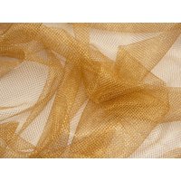 Minerva Core Range Metallic Lurex Net Fabric Copper