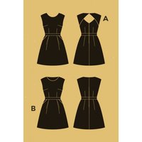 Deer and Doe Paper Sewing Pattern Belladone Dress Deer and Doe Paper Sewing Pattern Belladone Dress