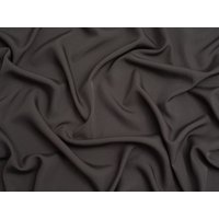 Minerva Core Range Soft Touch Crepe Fabric Dark Grey