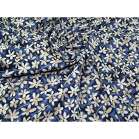 John Kaldor Ibrox Soft Crepe Fabric Sand Blue
