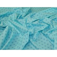 Deadstock Organic 100% Cotton Fabric Turquoise