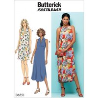 Butterick Paper Sewing Pattern 6551