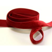Berisfords Velvet Ribbon Mini Roll 9614 Dark Red