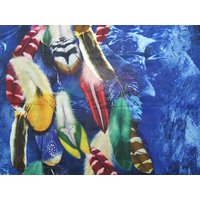 Deadstock Polyester Georgette Fabric Royal