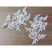 Naomi Appliques Ivory