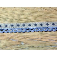 Ribbon Lace Trim Grey
