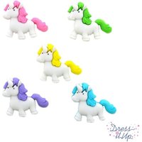 Dress It Up Fantasy Unicorns Buttons