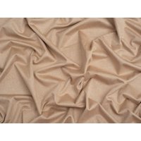 Minerva Core Range Suede Stretch Knit Fabric Oatmeal