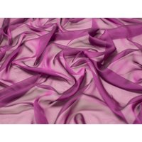 Minerva Core Range Cationic Sheer Chiffon Fabric Lotus