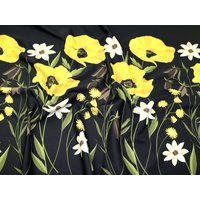 John Kaldor Ibrox Soft Crepe Fabric Yellow