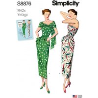Simplicity Paper Sewing Pattern 8876