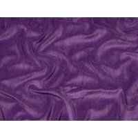 Minerva Core Range Cotton Velour Stretch Knit Fabric Violet