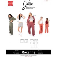 Jalie Paper Sewing Pattern 4457 Roxanne Cargo Shorts & Sweatpants