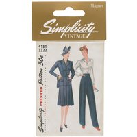 Simplicity Vintage Style Magnet Simplicity Vintage Style Magnet