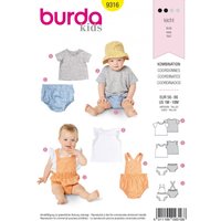 Burda Paper Sewing Pattern 9316