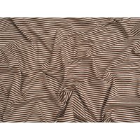 Minerva Core Range Baby Soft Yarn Dyed Cotton Jersey Stretch Knit Fabric Brown