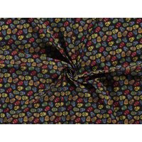100% Cotton Poplin Fabric Black