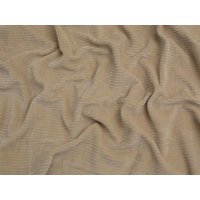 Minerva Core Range 8 Wale Velour Rib Stretch Knit Cord Fabric Cream