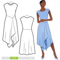 Style Arc Paper Sewing Pattern Elley Knit Dress