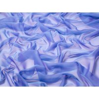 Minerva Core Range Cationic Sheer Chiffon Fabric Hyacinth
