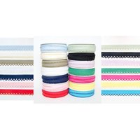 Crochet Edge Bias Binding Tape Cerise Pink