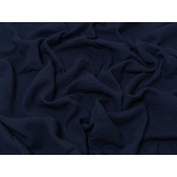 Minerva Core Range Cotton Double Gauze Fabric Dark Navy