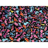 Deadstock 100% Cotton Poplin Fabric Black