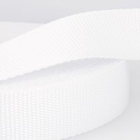 Stephanoise Polypropylene Webbing White
