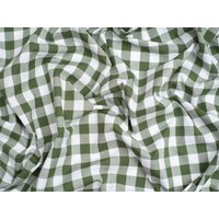 Minerva Core Range 5/8 inch Gingham Check Yarn Dyed Cotton Chambray Fabric