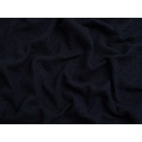 Swiss Dot Cotton Double Gauze Fabric Navy Blue