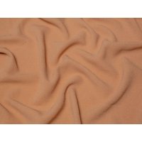 Deadstock Textured Stretch Woven Crepe Fabric Camel