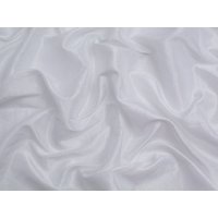 Minerva Core Range Crushed Taffeta Fabric White