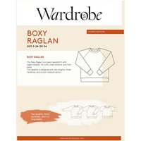 Wardrobe By Me Paper Sewing Pattern Boxy Raglan Sweater