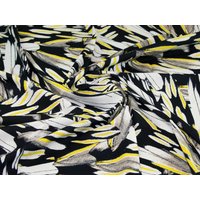 John Kaldor Fernando Viscose Challis Fabric Yellow