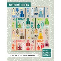 Elizabeth Hartman Quilting Pattern Awesome Ocean