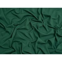 Minerva Core Range Cotton Lycra Jersey Stretch Knit Fabric Hunter Green