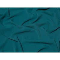 Minerva Core Range Pebble Textured Stretch Woven Crepe Fabric Teal
