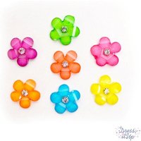 Dress It Up Rainbow Petals Buttons