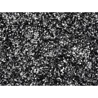 Minerva Core Range Sequin Soft Velvet Stretch Knit Fabric Silver on Black