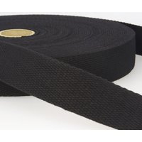 Stephanoise Cotton Webbing Black