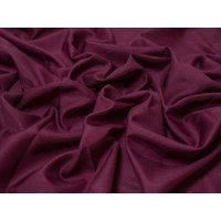Satin Back Dupion Fabric Prune