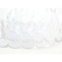 Velvet Bunny Rabbit Trim (Value Roll) White